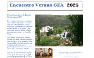 ENCUENTRO DE VERANO GEA 2025